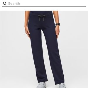 Figs Livingston Basic scrub pants Medium TALL navy